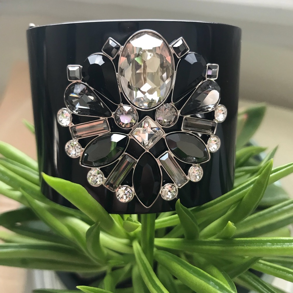 Swarovski Resin Wise Crystal Cuff Bracelet